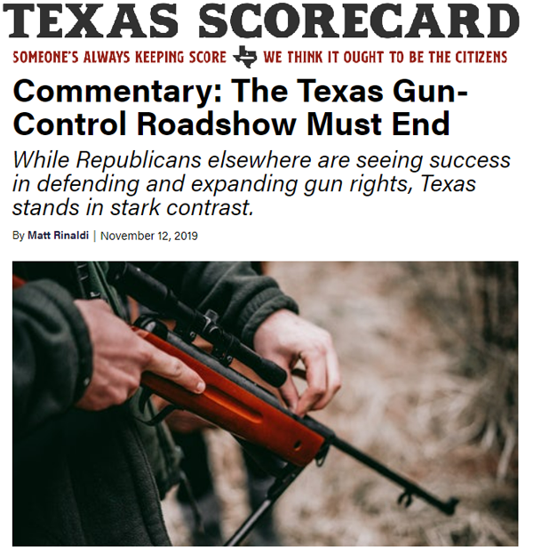 Texas Scorecard